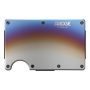 The Ridge Wallet - Titanium Cash Strap - Burnt - Image 1