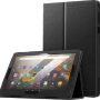 SaharaCase - Bi-Fold Folio Case for Amazon Fire HD 10 (2023) - Black - Image 1