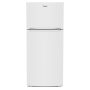 Whirlpool - 16.3 Cu. Ft. Top-Freezer Refrigerator with Flexi-Slide Bin - White - Image 1