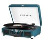 Victrola - Journey Bluetooth Suitcase Record Player with 3-speed Turntable - Blue Coral - Image 1