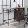 Sauder - Market Commons Desk Rw - SGS Rich Walnut - Image 1