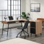 Sauder - Ambleside L-Desk Sw - SGS Serene Walnut - Image 1