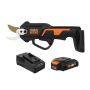 WORX - 20V Cordless Brushless Pruning Shear (1 x 2.0 Ah Batteries and 1 x Charger) - Black - Image 1