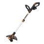 WORX - 20V 12" Cordless Straight Shaft Grass Trimmer & Edger (1 x 2.0 Ah Battery and 1 x Charger) - Black - Image 1