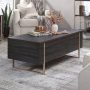 Sauder - Walter Heights Lift Top Coffee Table Bwg - Blade Walnut - Image 1