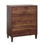 Sauder - Willow Place 4 Drawer Dresser - Grand Walnut - Image 1