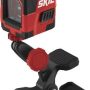 SKIL Self-Leveling Green Cross Line Laser with Projected Measuring Marks - Black/Red - Image 1