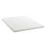 Lucid Comfort Collection - 2" King Gel Memory Foam Topper with Cover - White - Image 1