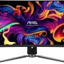 MSI - MAG341CQPQDOLED 34" OLED Curved UWQHD 175Hz 0.03ms FreeSyncPremium Gaming Monitor with HDR400 (DisplayPort, HDMI, USBC) - Black - Image 1