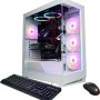CyberPowerPC - Gamer Supreme Gaming Desktop - Intel Core i9-14900KF - 32GB Memory - NVIDIA GeForce RTX 4070 SUPER 12GB - 1TB SSD - White - Image 1