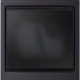 LG - 7.3 Cu. Ft. Smart Electric Dryer with Steam and EasyLoad Door - Matte Black - Image 1