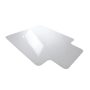 Floortex - Premium Lipped Vinyl Chair Mat for Low Pile Carpet 36 x 48 inches - Clear - Image 1