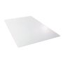 Floortex - Basic Plus Rectangular Polycarbonate Chair Mat for Hard Floor 30 x 48 inches - Clear - Image 1