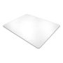 Floortex Eco-Friendly Chair Mat Made from 50% Recycled Enhanced Polymer 48" x 51" for Hard Floor - Clear - Image 1