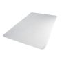 Floortex Executive Polycarbonate Chair Mat 48" x 60" for Carpet - Clear - Image 1