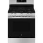 GE - 5.3 Cu. Ft. Freestanding Gas Convection Range with Steam Cleaning and EasyWash Oven Tray - Stainless Steel - Image 1