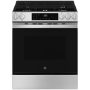 GE - 5.3 Cu. Ft. Slide In Gas Range with Self-Clean and Steam Clean Option and Crisp Mode - Stainless Steel - Image 1