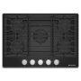 KitchenAid - 30" Built-In Gas Cooktop with 18K BTU Burner - Black - Image 1