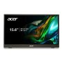 Acer - PM161Q Bbmiuux 15.6" IPS FHD AMD FreeSync Portable Monitor (2 x USB 3.1 Type-C Ports, 1 x Mini HDMI) - Black - Image 1