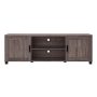 CorLiving - TV Stand with Doors, TVs up to 85" - Brown THW-602-T - Image 1