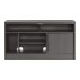 Insignia™ - TV Stand for Most TVs Up to 55" with Gaming Nook - Dark Gray - Image 1