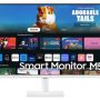 Samsung - M50D 27" LED FHD 60Hz 4ms Smart Monitor with HDR 10 (HDMI, USB) - White - Image 1
