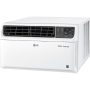 LG - 8,500 BTU High Efficiency Dual Inverter Window Air Conditioner with Wi-Fi and LCD Remote, 115V - White - Image 1