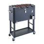 TRINITY | 80 Quart Foosball Cooler | Detachable Tub | w/ Cover | Charcoal Gray - Charcoal Gray - Image 1