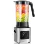 Costway - 1500W 5 Speed Countertop SmoothieÂ Blender with 5 Presets & 68oz Tritan Jar - Silver/Black - Image 1