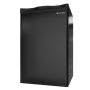 Costway - 3.2 Cu.Ft. Compact Refrigerator Mini Dorm Small Fridge Freezer Reversible Door - Black - Image 1