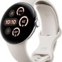 Google - Pixel Watch 3 (41mm) Smartwatch with Porcelain Band - LTE - Polished Silver - Image 1