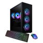 iBUYPOWER - Scale Gaming Desktop - AMD Ryzen 5 4500- 16GB Memory - AMD Radeon RX 6400 4GB- 1TB NVMe SSD - Black - Image 1