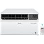LG - 250 sq. ft. 6,000 BTU Dual Inverter Smart Window Air Conditioner - White - Image 1