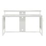 OSP Home Furnishings - ACE 60" Desk with Hutch Shelf - White - Image 1