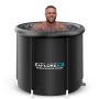 Explore Ice - Extra Large Cold Ice Bath Tub for Athletes, Premium Cold Plunge Tub for Outdoor - Stealth Black - Image 1