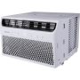Hisense - 8,000 BTU Smart Window Inverter Air Conditioner with Wi-fi and Remote Control - White - Image 1