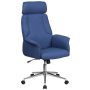 Alamont Home - Contemporary Fabric Executive Swivel Office Chair - Blue - Image 1