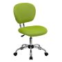 Alamont Home - Beverly Contemporary Mesh Swivel Office Chair - Apple Green - Image 1