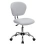 Alamont Home - Beverly Contemporary Mesh Swivel Office Chair - White - Image 1