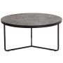 Alamont Home - Providence Collection 31.5" Round Coffee Table - Concrete - Image 1