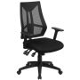 Alamont Home - Ivan Contemporary Mesh Swivel Office Chair - Black - Image 1