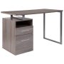 Alamont Home - Harwood Rectangle Contemporary Laminate 2-Drawer Home Office Desk - Light Ash - Image 1