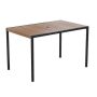 Alamont Home - Lark Modern Patio Table - Teak ALA-YVEH-490305 - Image 1