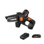 WORX - Nitro 20V 5" Cordless Brushless Pruning Saw (1 x 2.0 Ah Battery and 1 x Charger Included) - Black - Image 1