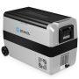 Costway - STAKOL 53 Quarts Portable Electric Car Cooler Refrigerator/Freezer Wheels for RVs Camping - Black/Gray - Image 1