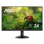 AOC - 23.8" TFT IPS LCD FHD 100Hz 1ms Gaming Monitor (HDMI, VGA) - Black - Image 1