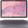 Lenovo - Duet 11 Chromebook - 11" 2K LCD Touchscreen 2-in-1 Tablet - MediaTek Kompanio - 4GB Memory - 128GB - eMMC with keyboard - Luna Gray - Image 1