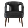 OSP Home Furnishings - Mason Accent Reception Chair - Black - Image 1