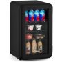 Cooluli Decor 2.4 CuFt Glass Door Beverage Cooler (Black) - Black - Image 1