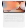 Samsung - Galaxy Tab S10 Ultra/S9 Ultra Book Cover Keyboard - White - Image 1